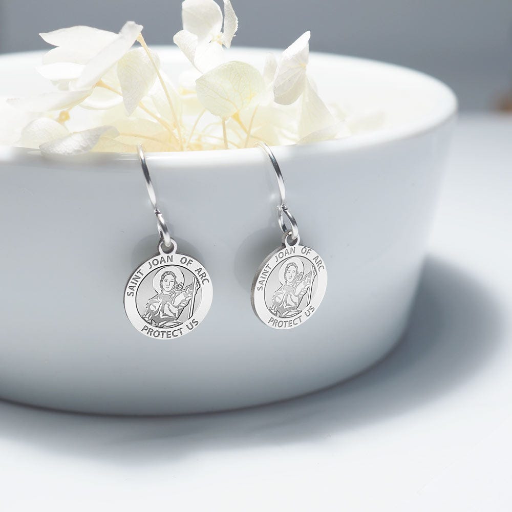 Saint Joan of Arc Earrings "EXCLUSIVE"