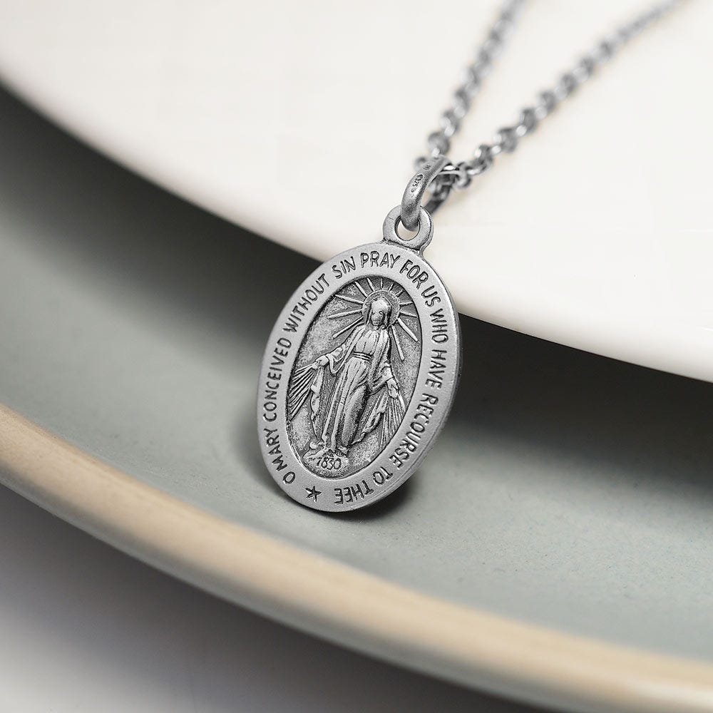 Sterling Silver Miraculous Medal