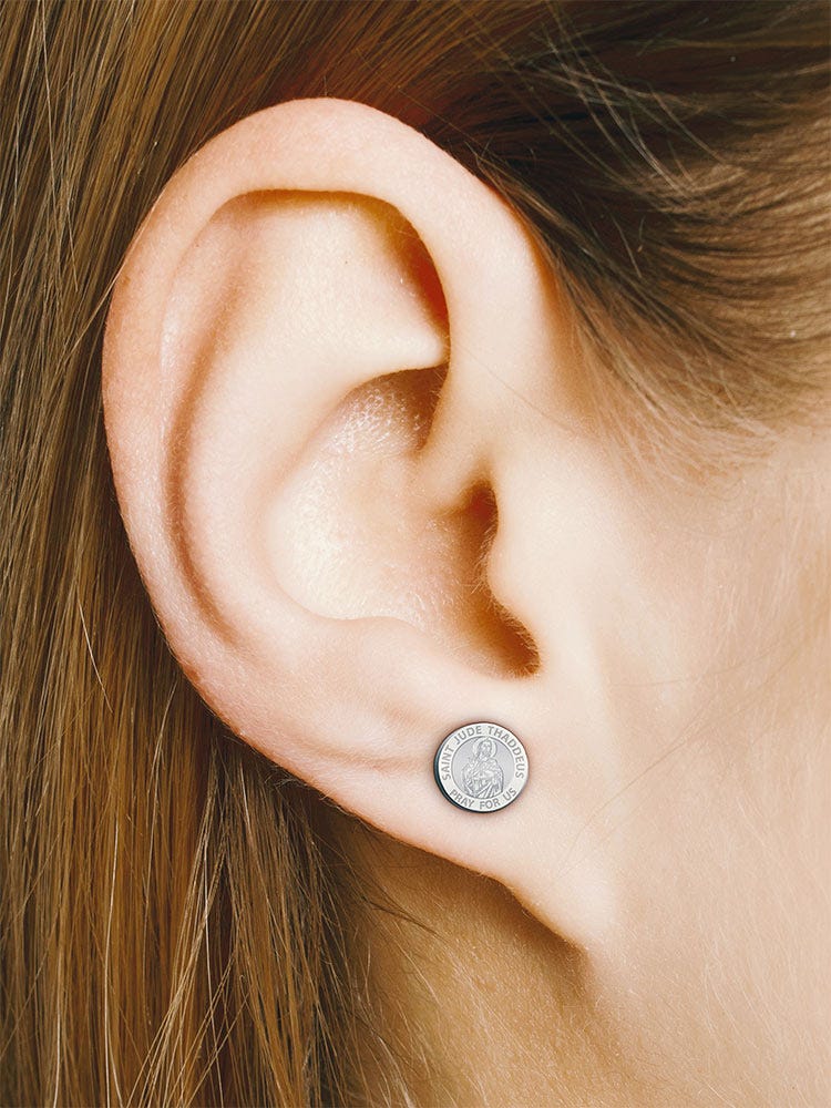 Pair of Saint Jude Earrings