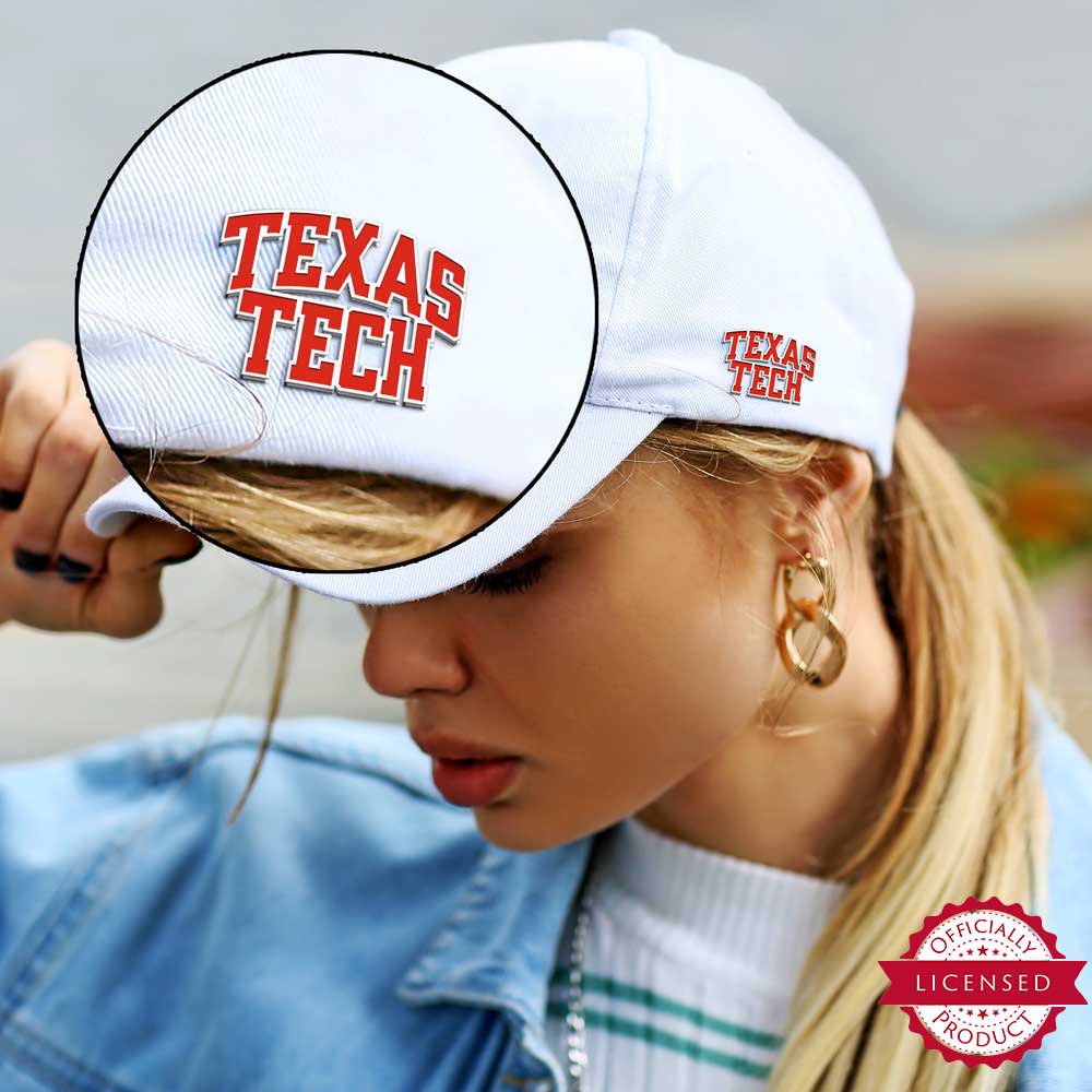 Texas Tech Color Enamel Block Pin