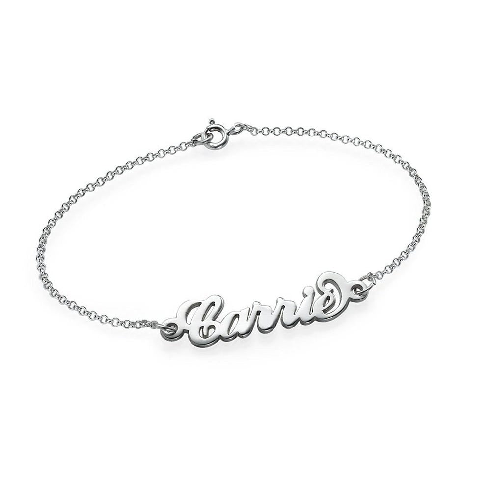 Exclusive Personalized Name Anklet / Ankle Bracelet- Adjustable Size