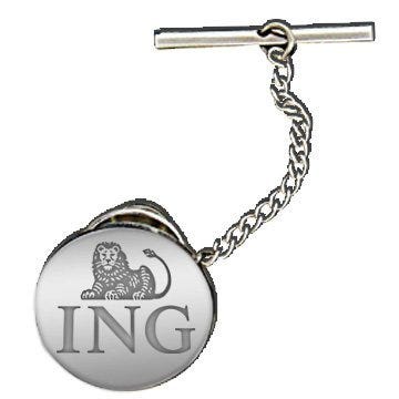 Round Tie Tack Logo Jewelry