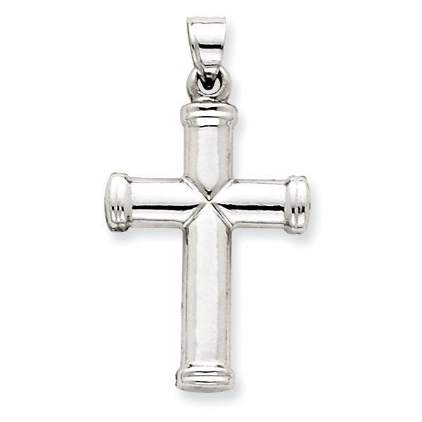 14k Gold Polished Cross Pendant