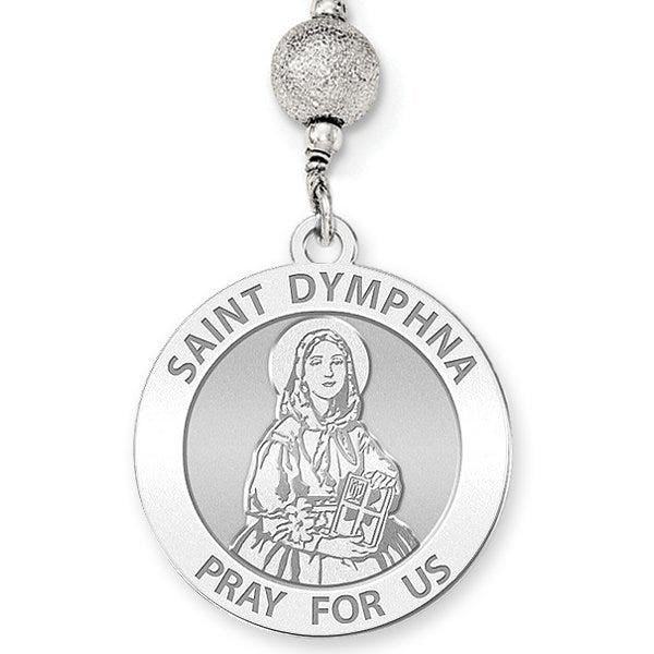 Saint Dymphna Rosary Bracelet "EXCLUSIVE"