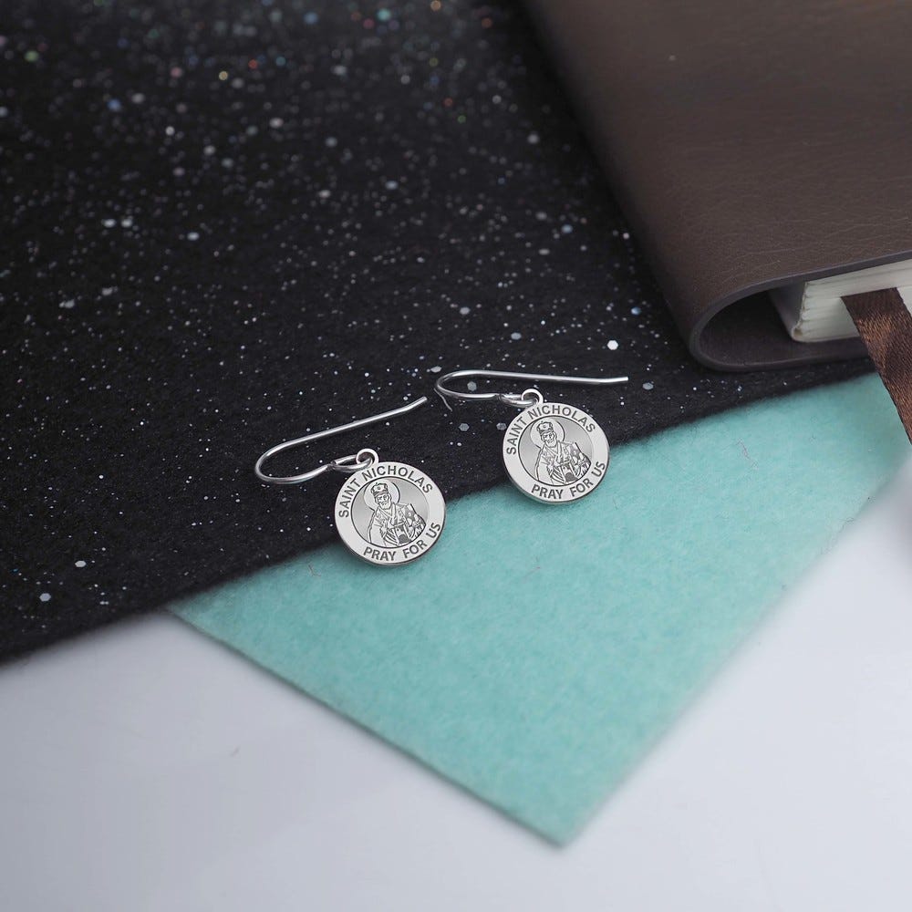 Saint Nicholas Earrings "EXCLUSIVE"