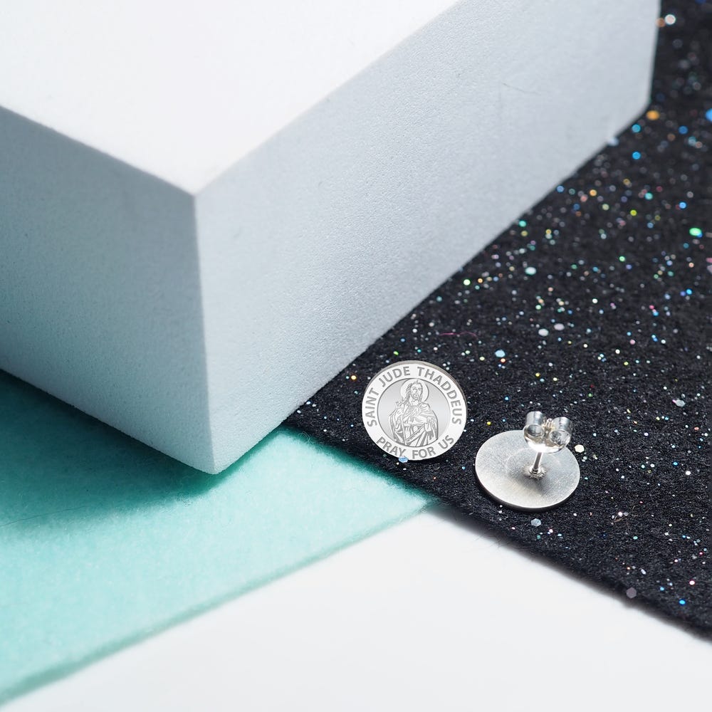 Pair of Saint Jude Earrings