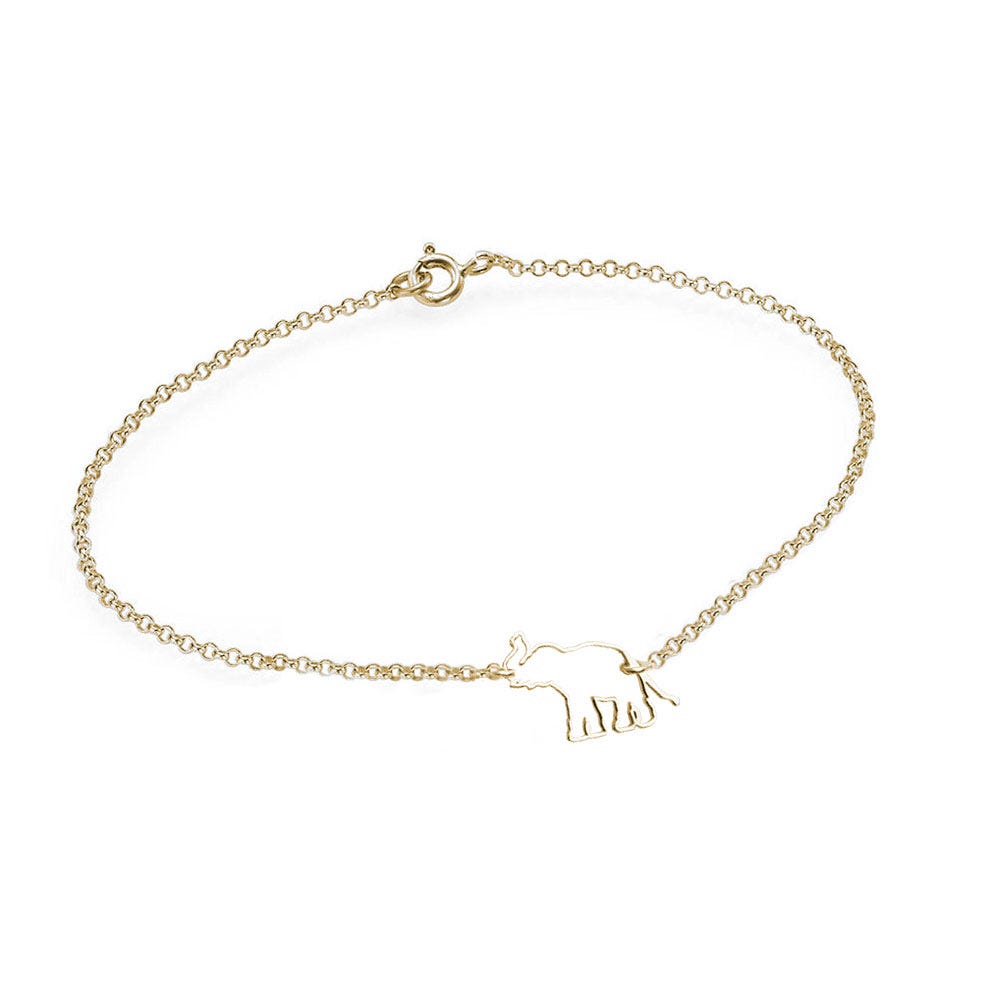 Elegant Elephant Anklet