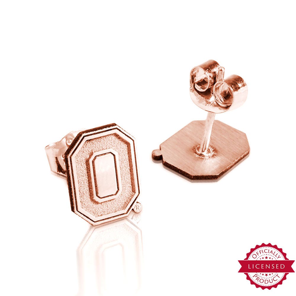 Pair Of Ohio State O Logo Earrings