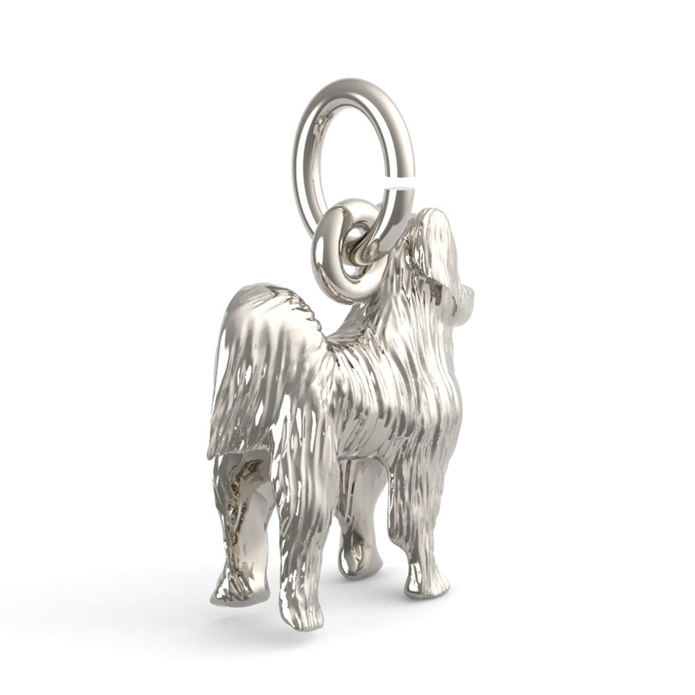 Papillon Dog Charm