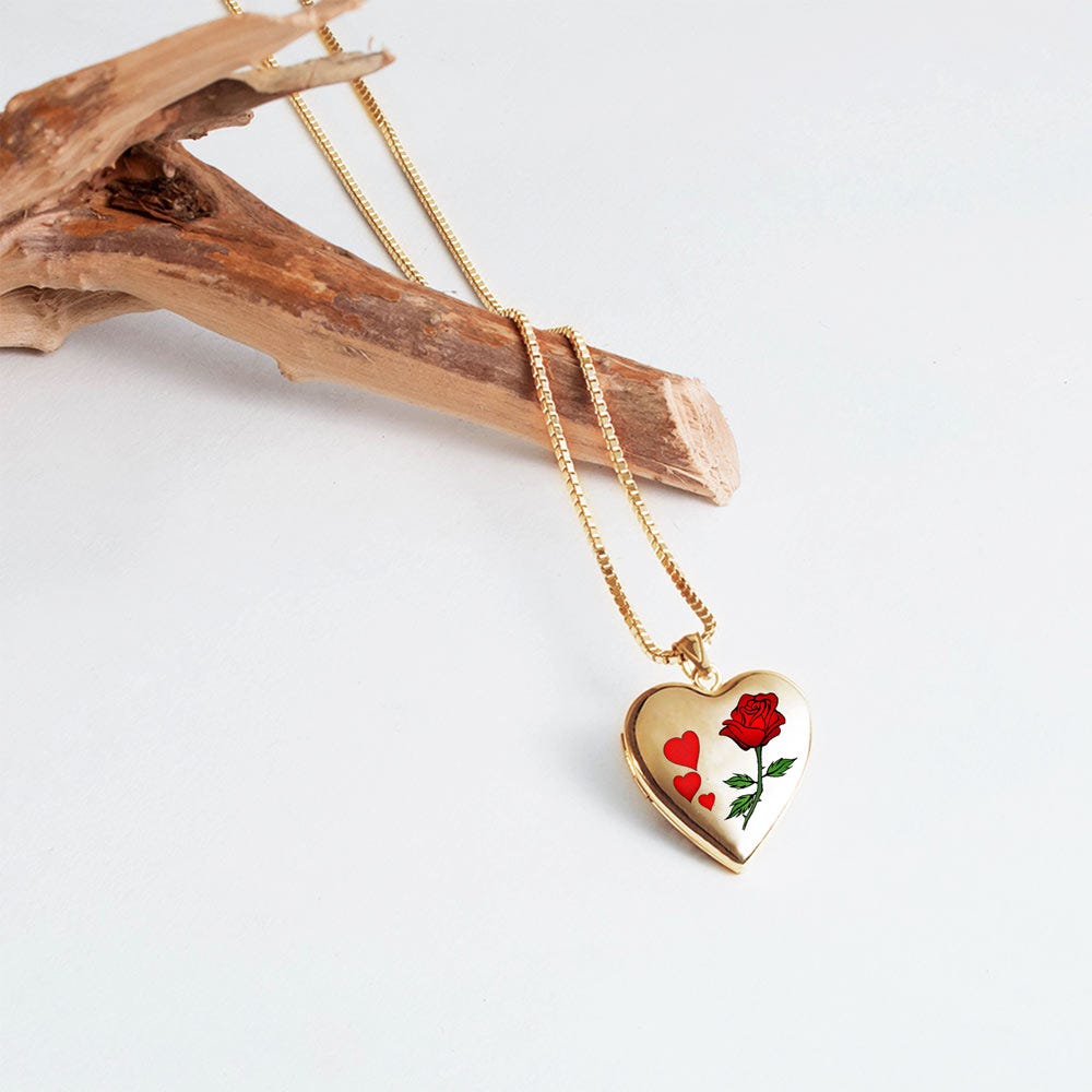 14K Gold Filled "Valentines" Sweetheart Locket