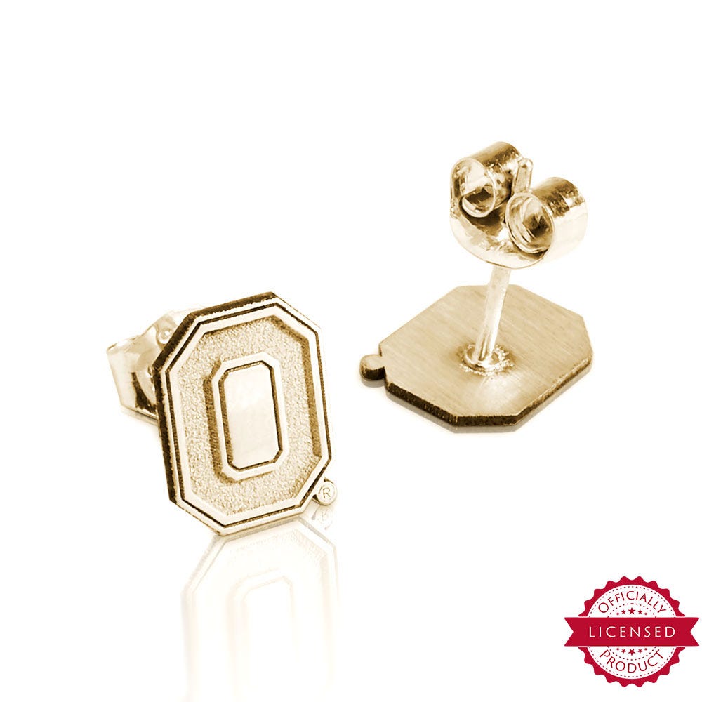 Pair Of Ohio State O Logo Earrings
