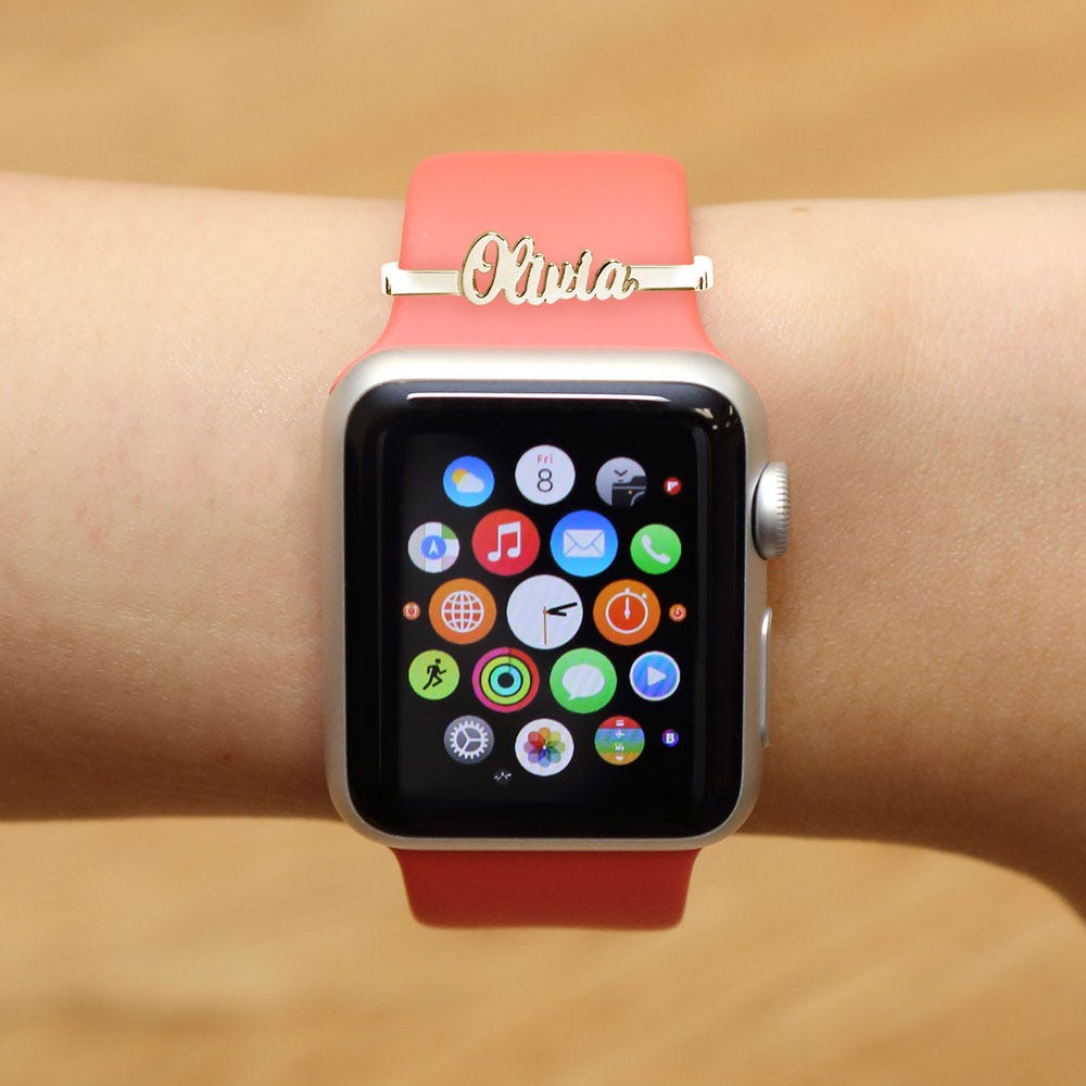 Smart Watch Name Charm