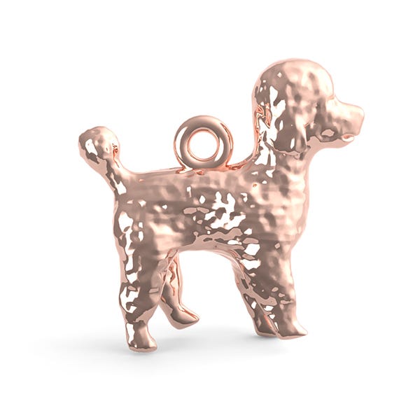 Poodle Dog Charm