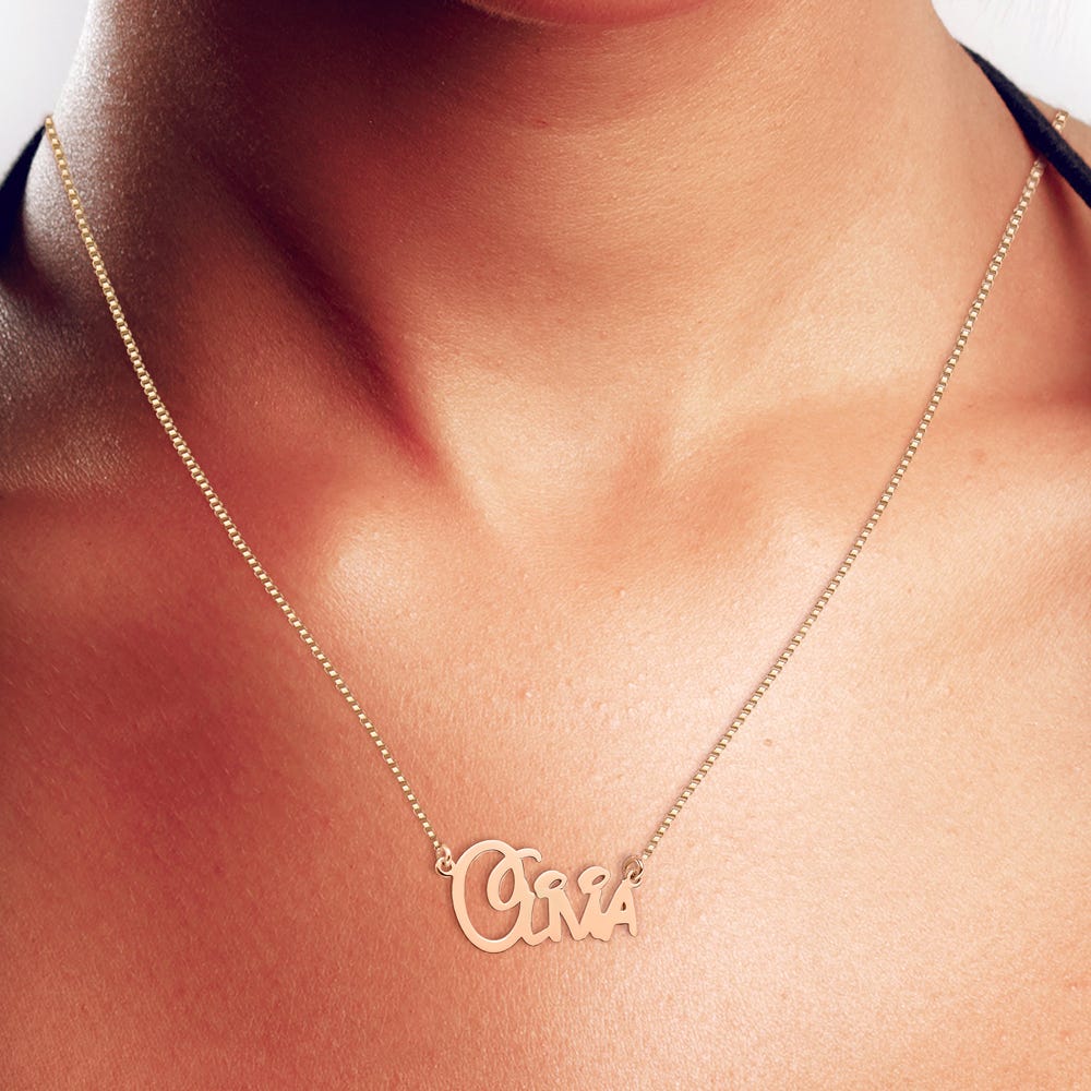 Fairy Tale Style Name Necklace