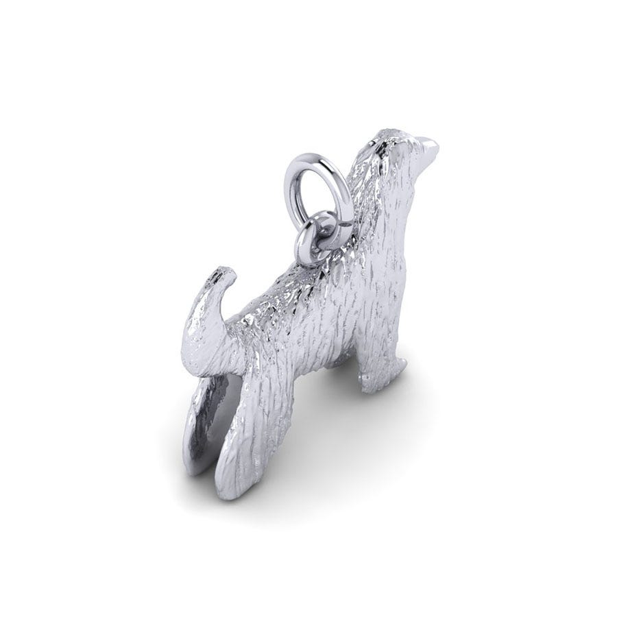 Afghan Dog Charm