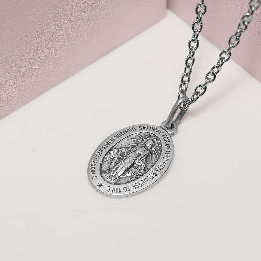 Sterling Silver Miraculous Medal