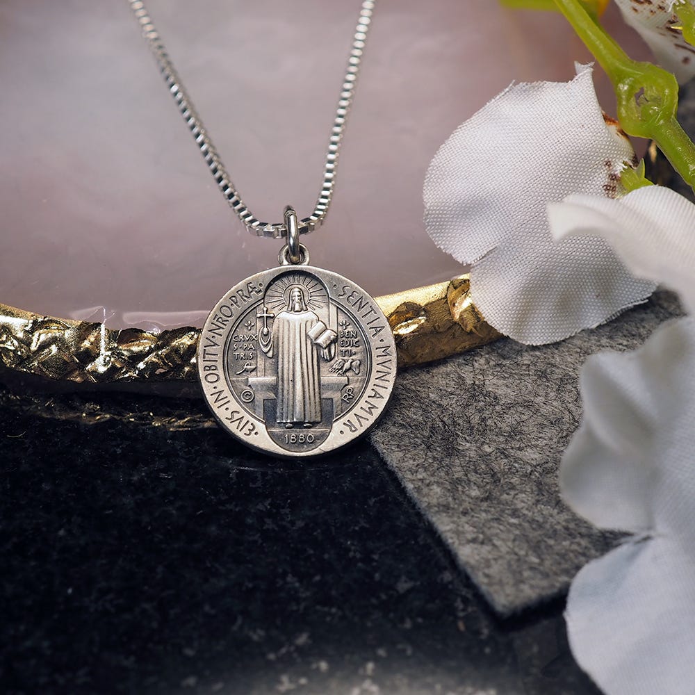 Saint Benedict Jubilee Religious Medal