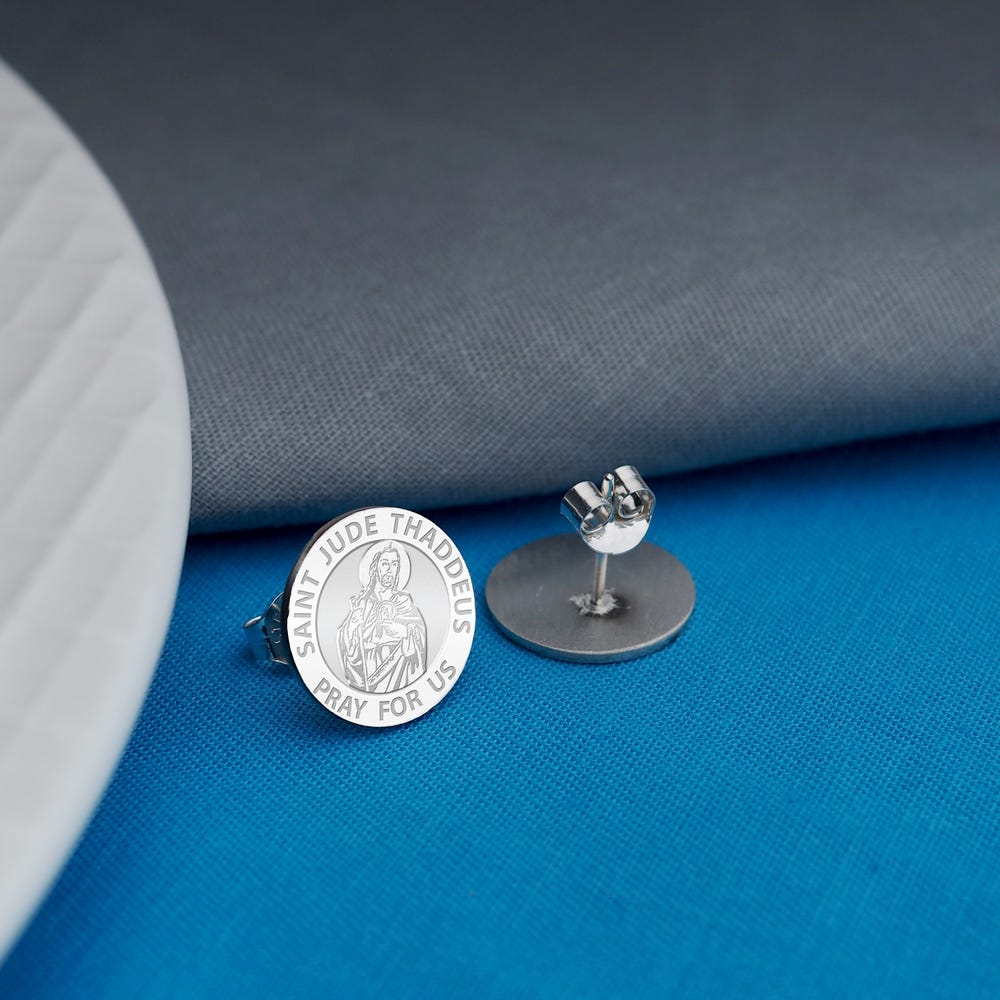 Pair of Saint Jude Earrings
