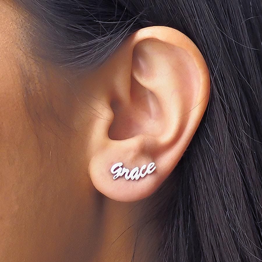 Personalized Name Earrings