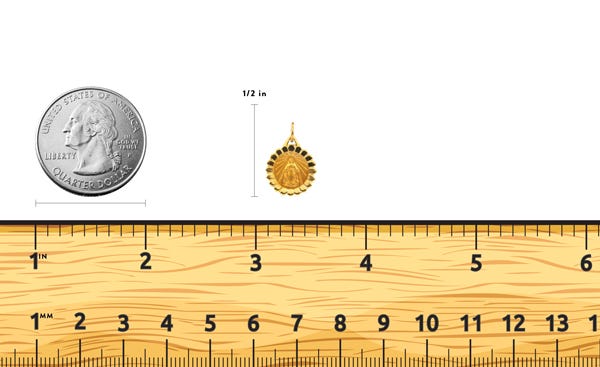 Small Round Miraculous Medal