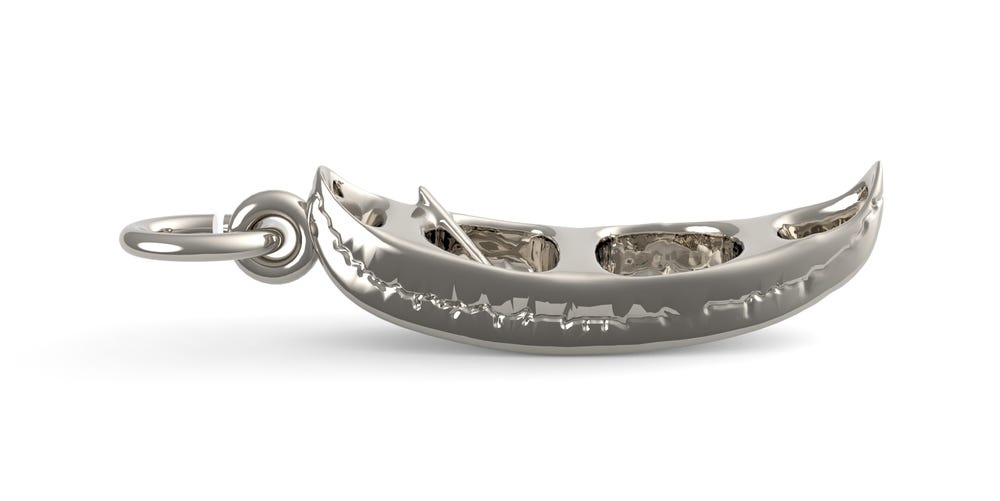 Classic Canoe Charm(3058)