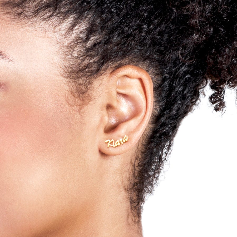 Personalized Name Earrings