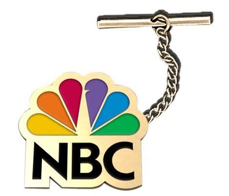Outlined Tie Tack Logo Jewelry