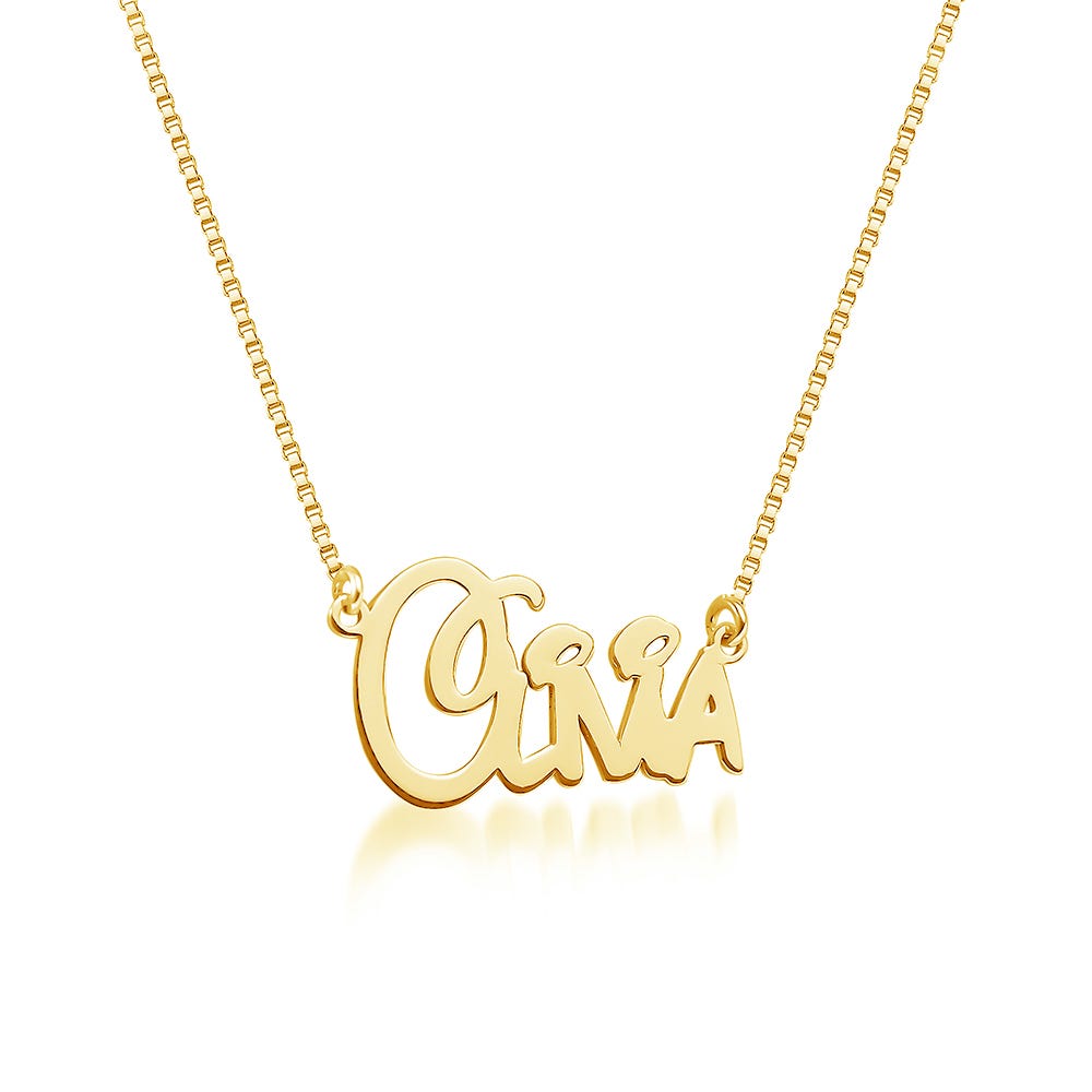 Fairy Tale Style Name Necklace