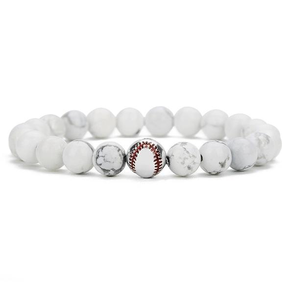 Stainless Steel Personalized Softball Bracelet