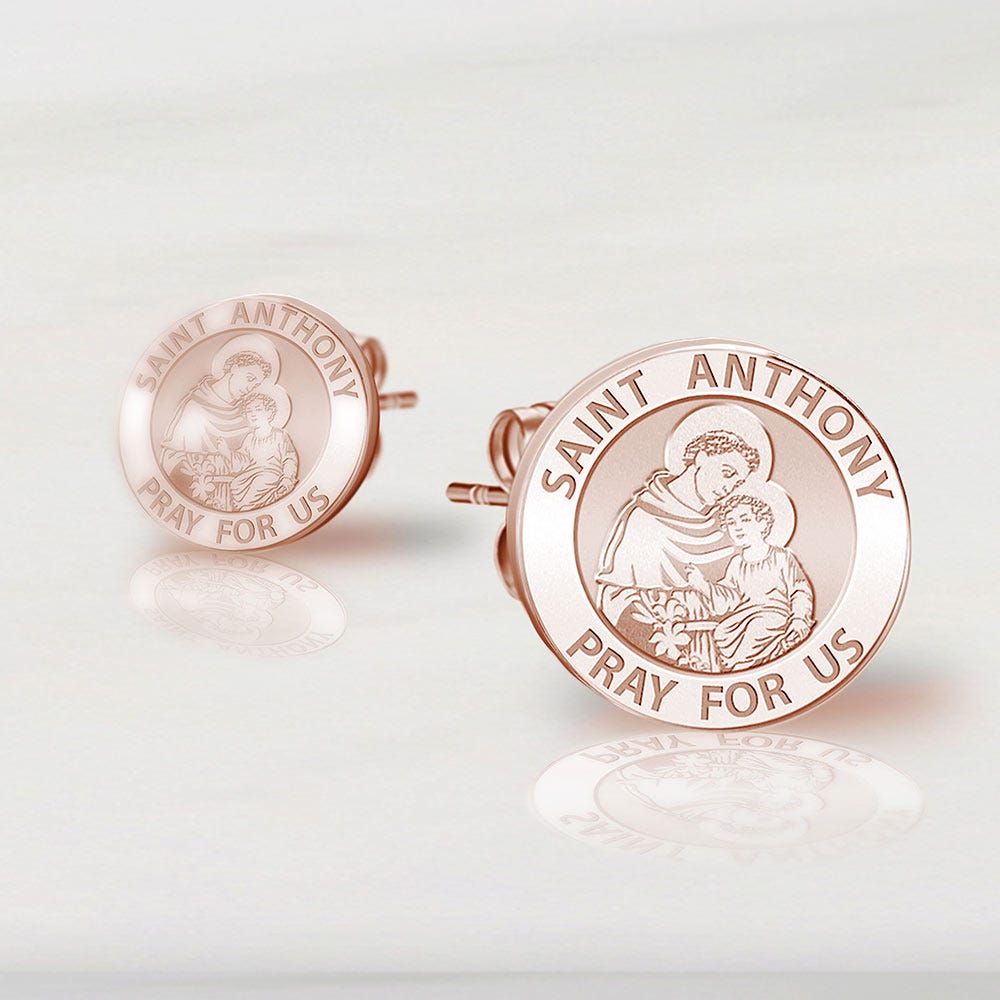 Pair of Saint Anthony Earrings