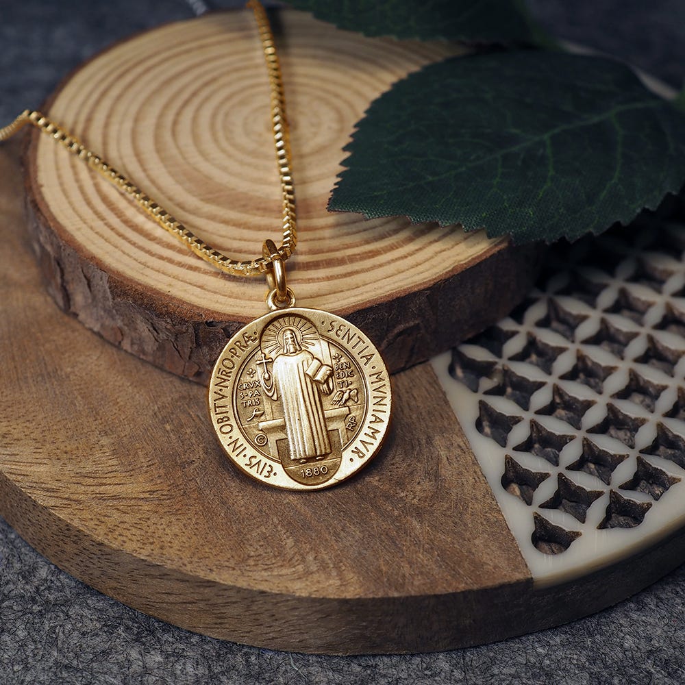 Saint Benedict Jubilee Religious Medal