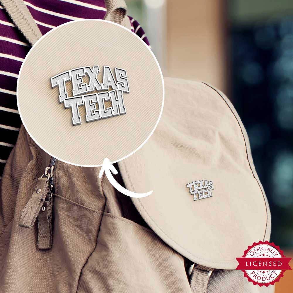 Texas Tech Block Pin