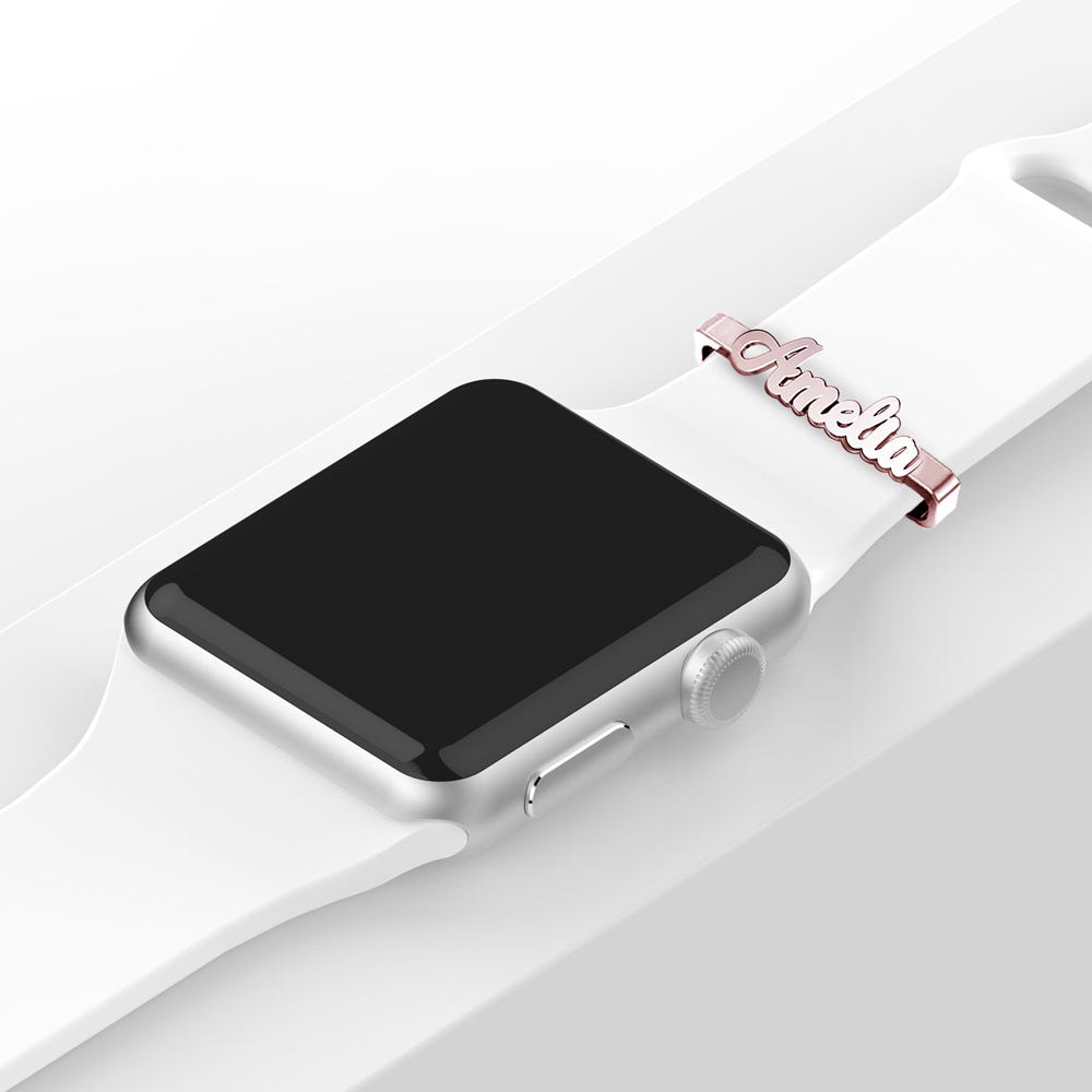 Smart Watch Name Charm