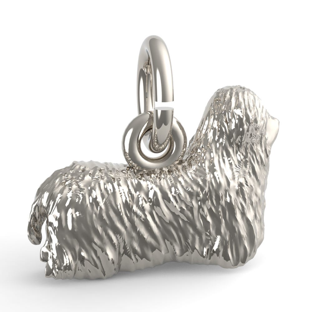 Lhasa Apso Dog Charm