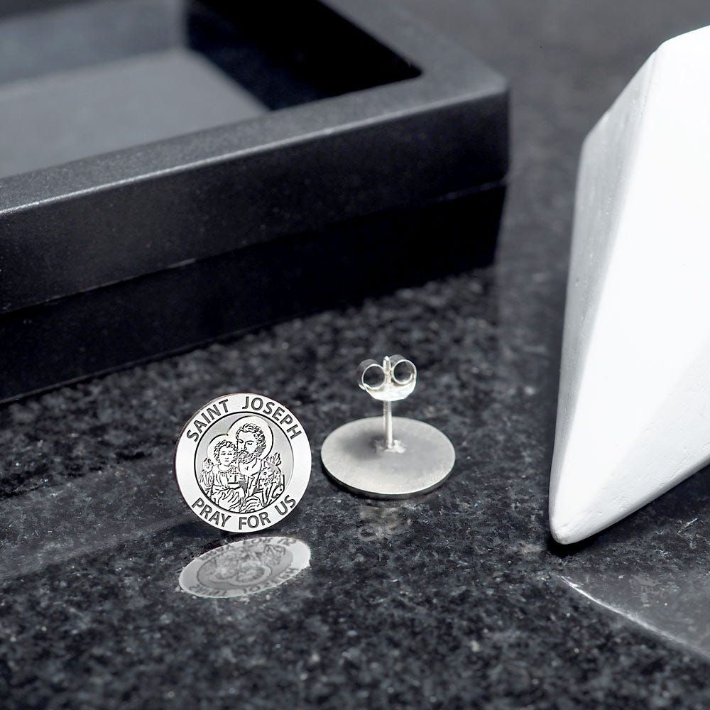 Pair of Saint Joseph Earrings