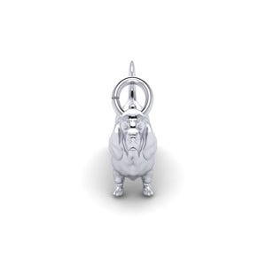 Basset Hound Dog Charm