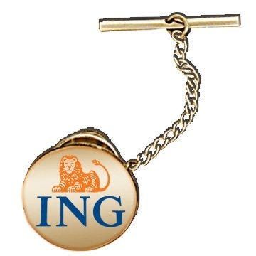 Round Tie Tack Logo Jewelry