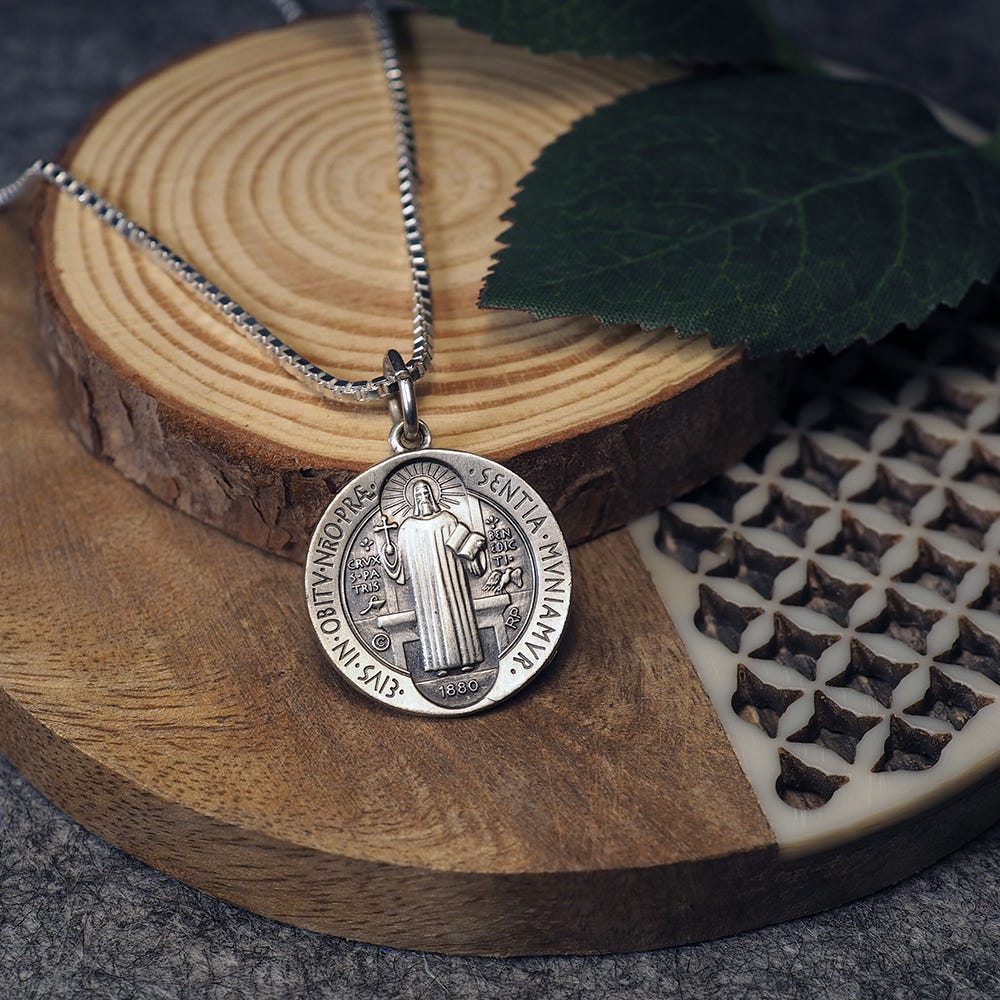 Saint Benedict Jubilee Religious Medal