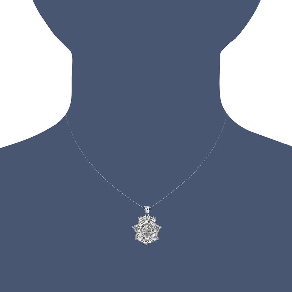 Personalized Nevada Highway Patrol State Trooper Badge with your Number