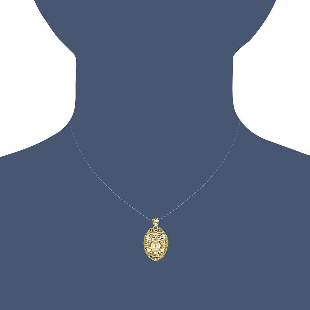Personalized Kentucky Trooper Badge with Your Rank and Number