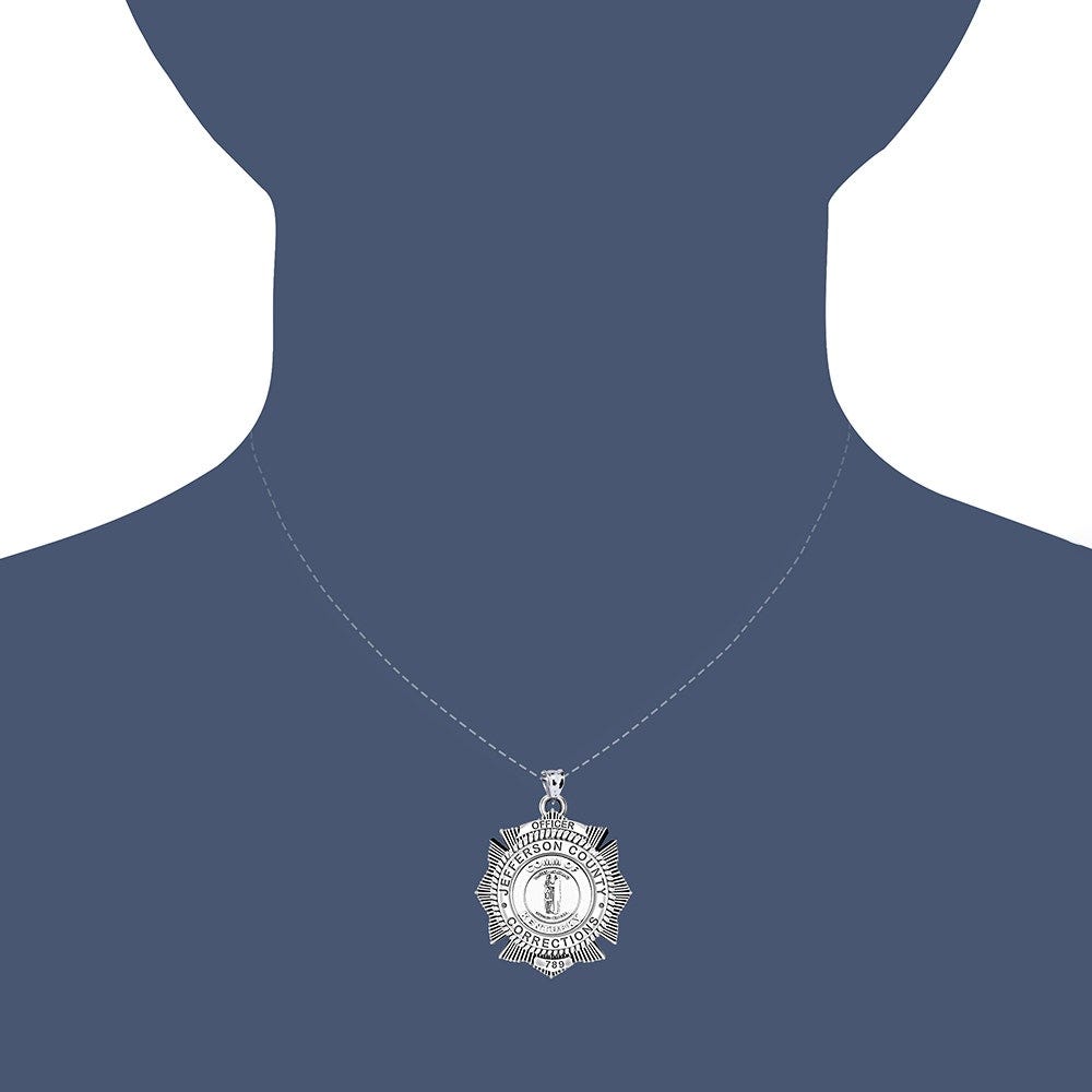 Personalized Kentucky Corrections Badge with Your Number