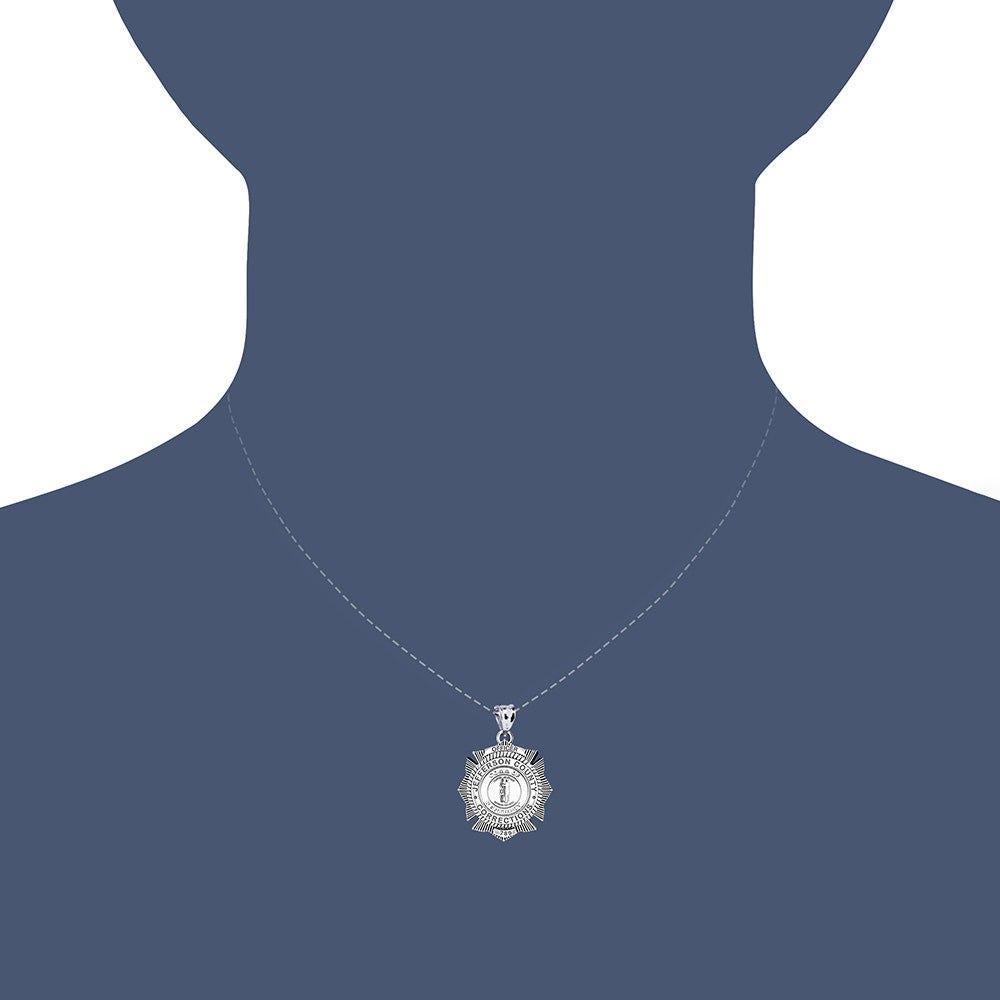 Personalized Kentucky Corrections Badge with Your Number
