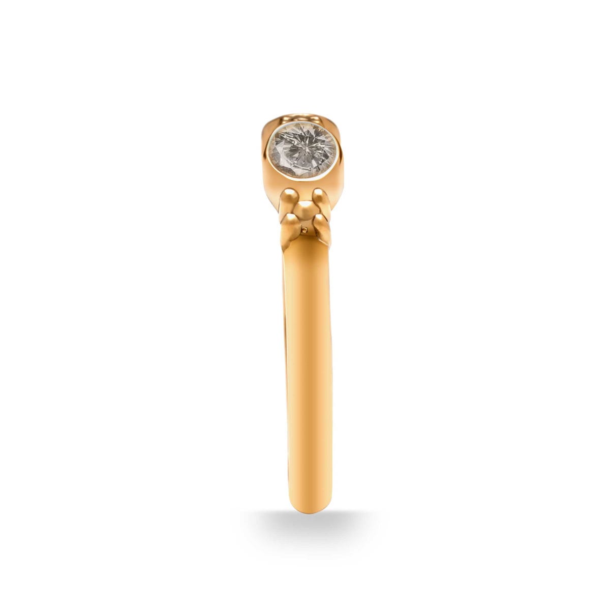 Sideways Oval Mothers Ring
