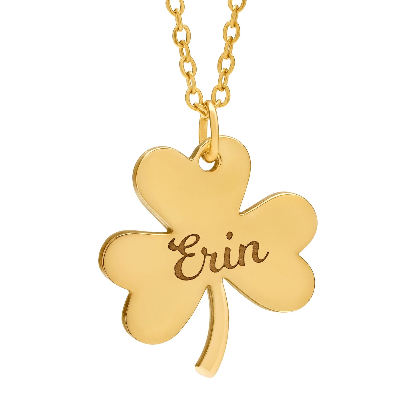 Shamrock With Script Name