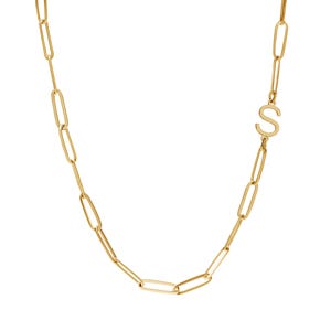 Paper Clip Chain With Initial