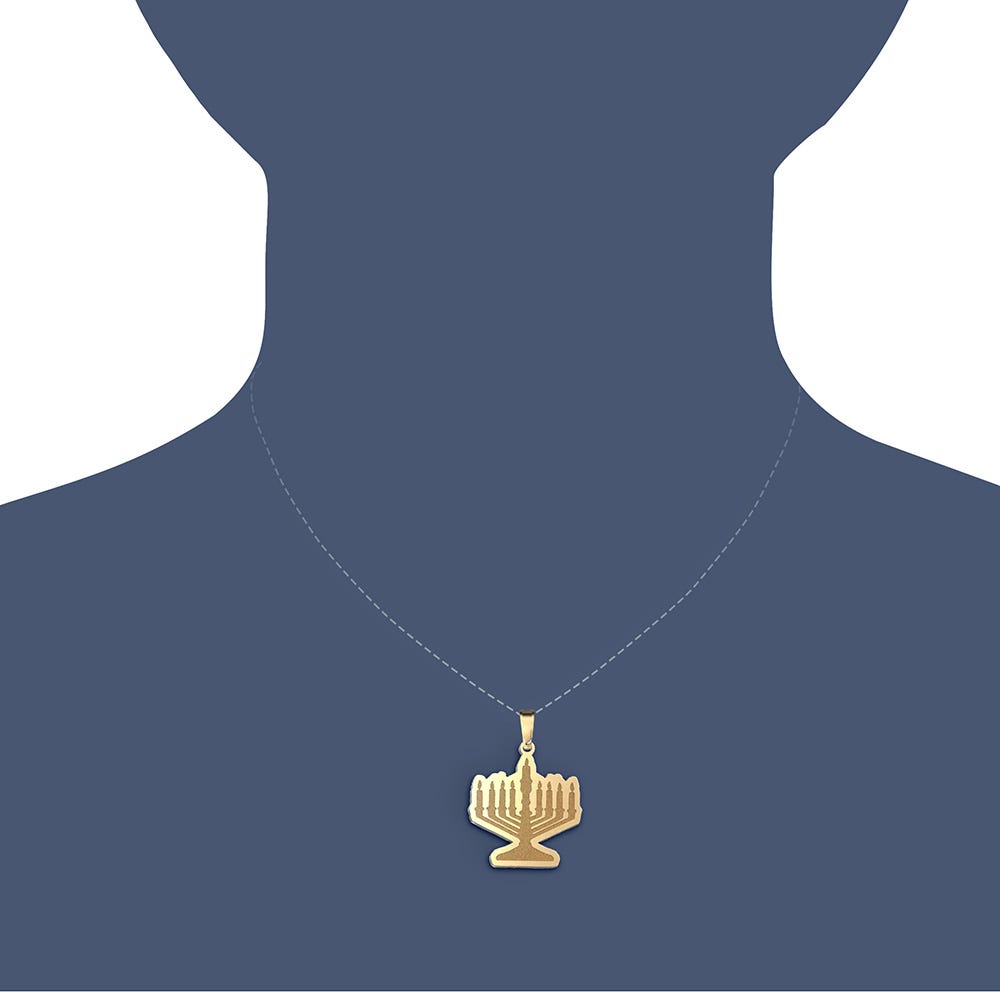 Menorah Pendant