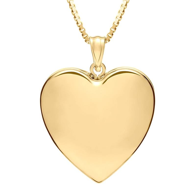 Build Your Own Gold 2-Picture Heart Locket