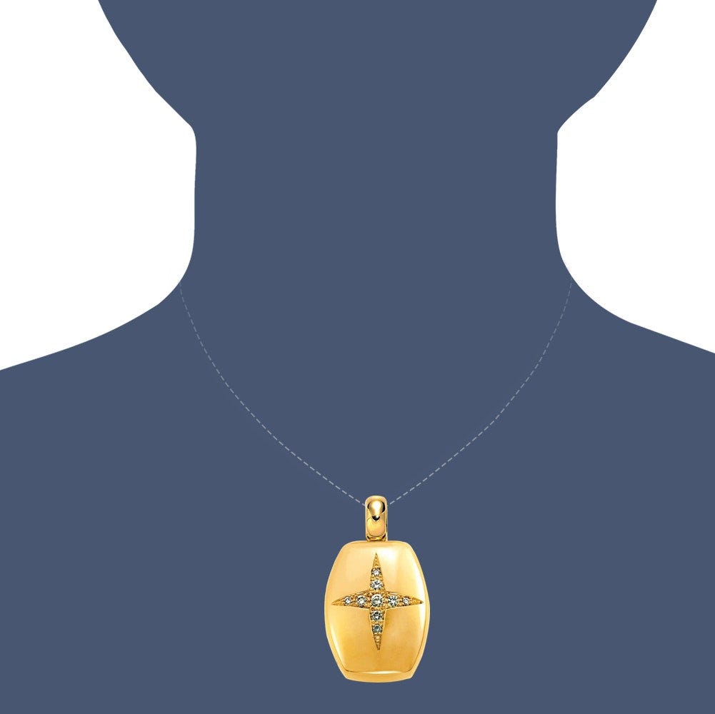 Victor Mayer 18K Gold Diamond Locket
