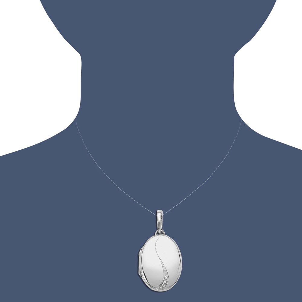 Victor Mayer 18K Gold Diamond Locket