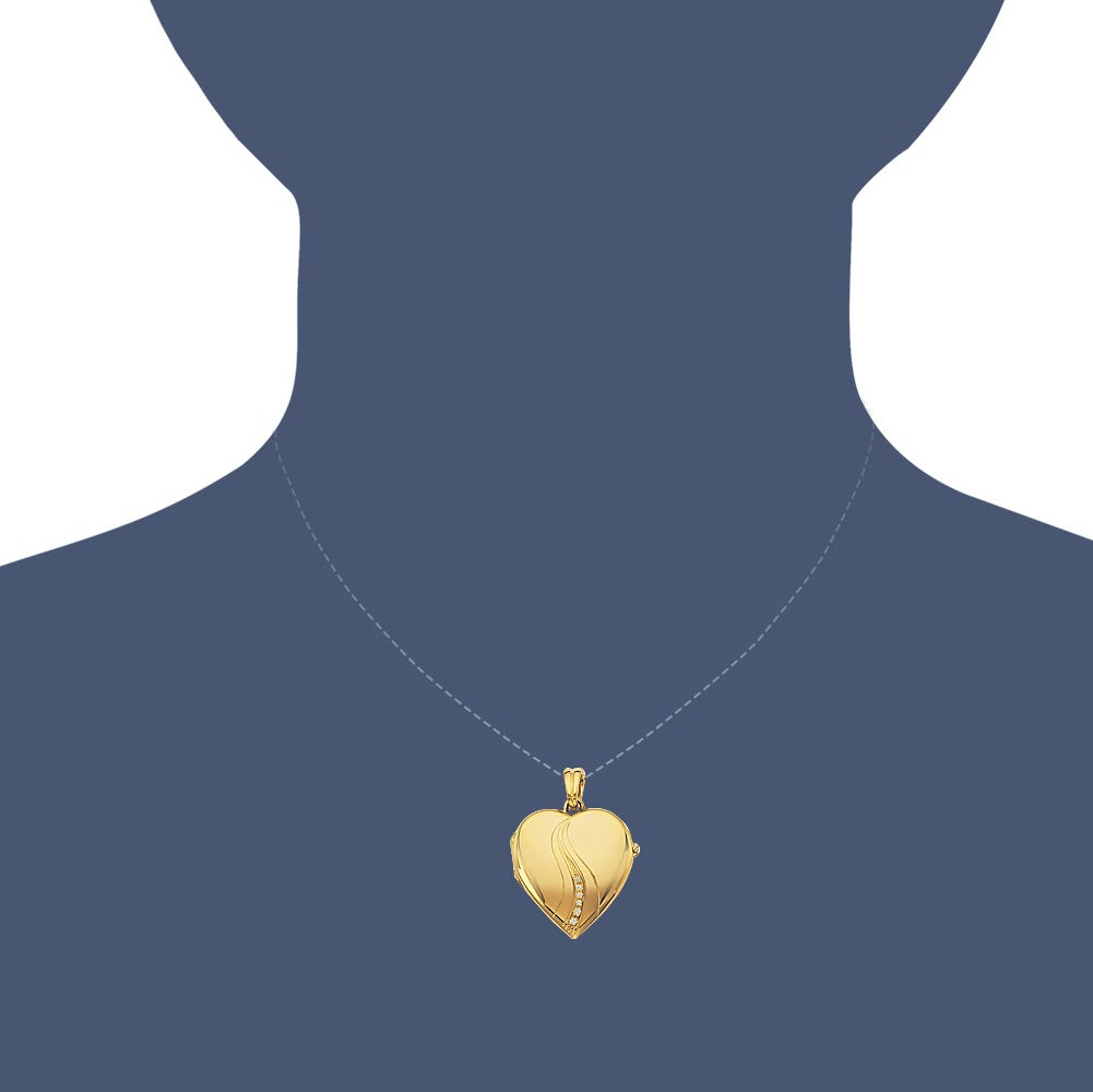 Victor Mayer 18K Gold Diamond Locket - 18K Yellow Gold